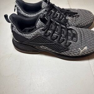 Black and Gray Athletic Sneakers. Puba.